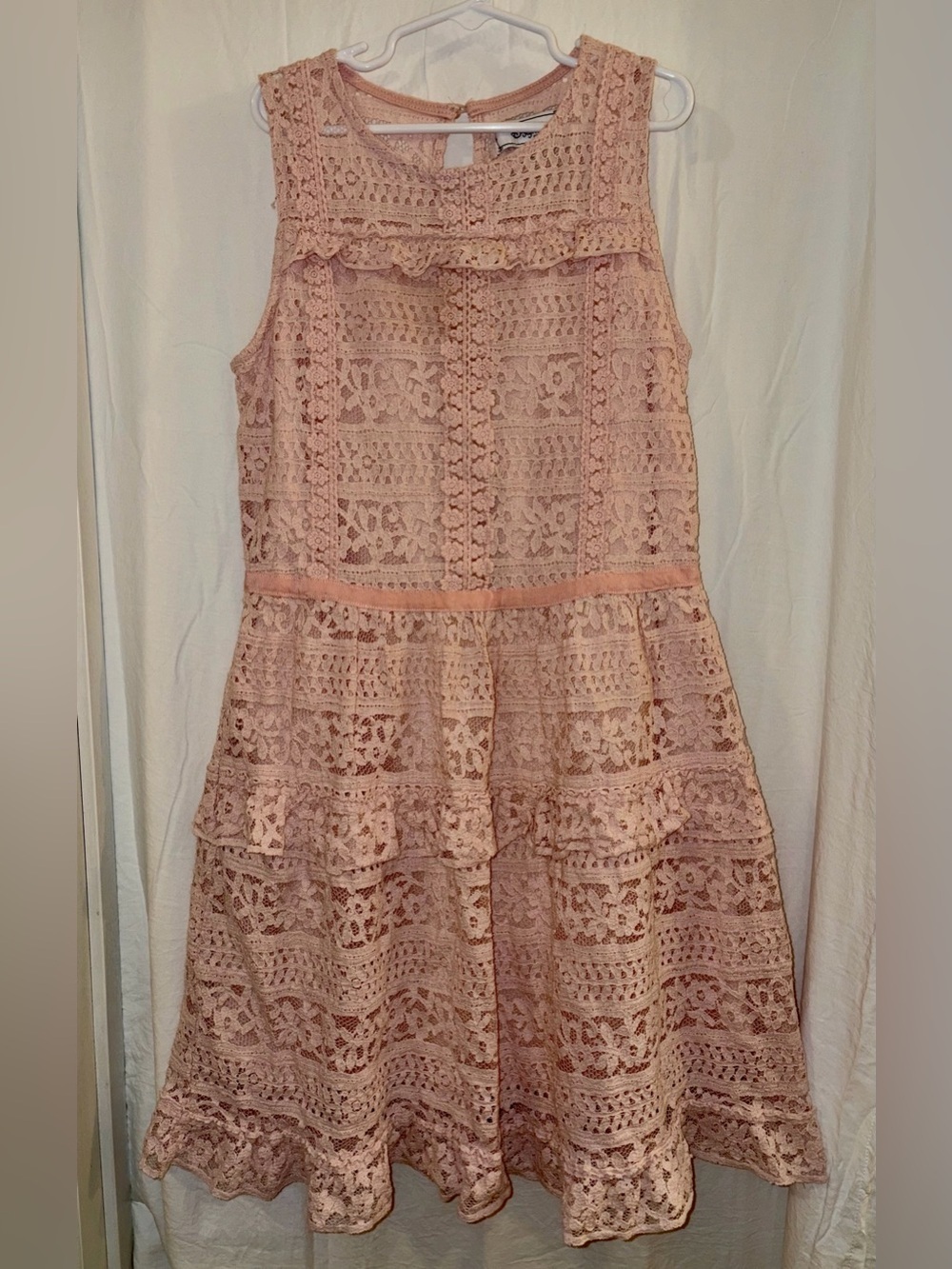 D-Signed by Disney beauty and the beast Dress in Blush Pink